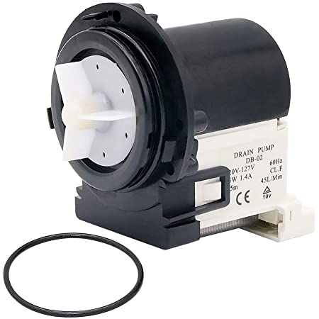 Photo 1 of 4681EA2001T Drain Pump Motor Replacement for WM2301HR,WM2688HNM,WM2277HS,WM3470HVA,79641072310,79641028900,79641473210,Replace 2003273,4681EA2001D,4681EA1007G