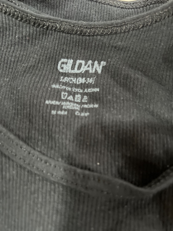 Photo 3 of Gildan Men's A-Shirts Tanks Multipack, Small (34-36)