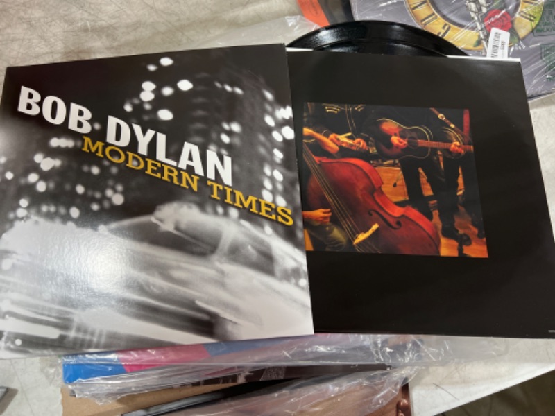 Photo 2 of Modern Times LP, Gatefold Bob Dylan, Vinyl 