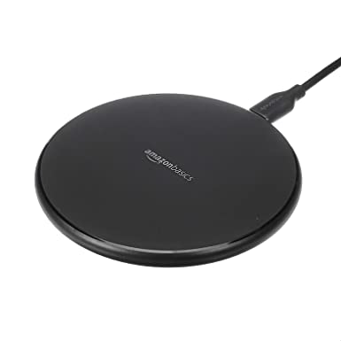 Photo 1 of Amazon Basics 15W Qi Certified Wireless Charging Pad (No AC Adapter)
