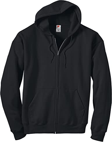 Photo 1 of Hanes Men's Full-Zip Eco-Smart Hoodie, Large