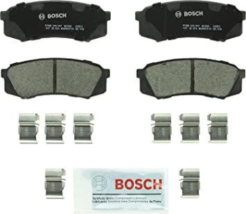 Photo 1 of Bosch BC606 QuietCast Premium Ceramic Rear Disc Brake Pad Set For Lexus: 2010-17 GX460, 2003-09 GX470, 1996-97 LX450; Toyota: 2003-17 4Runner, 2007-14 FJ Cruiser, 1993-97 Land Cruiser, 2001-07 Sequoia
