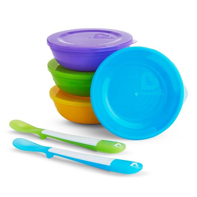 Photo 1 of Munchkin Love-a-Bowls 10 Piece Feeding Set, Multicolor
