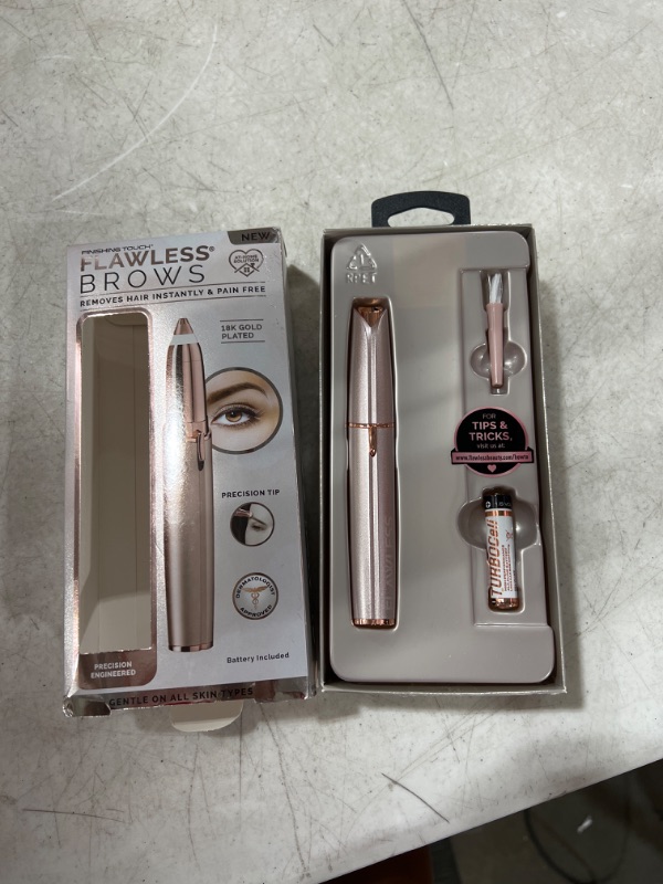 Photo 1 of Finishing Touch Flawless Brows Painless Precision Hair Remover Blush
