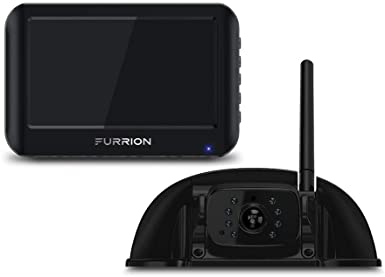 Photo 1 of Furrion Vision S 4.3 Inch Wireless RV Backup System with 1 Rear Sharkfin Camera, Infrared Night Vision and Wide Viewing Angle - FOS43TASF
