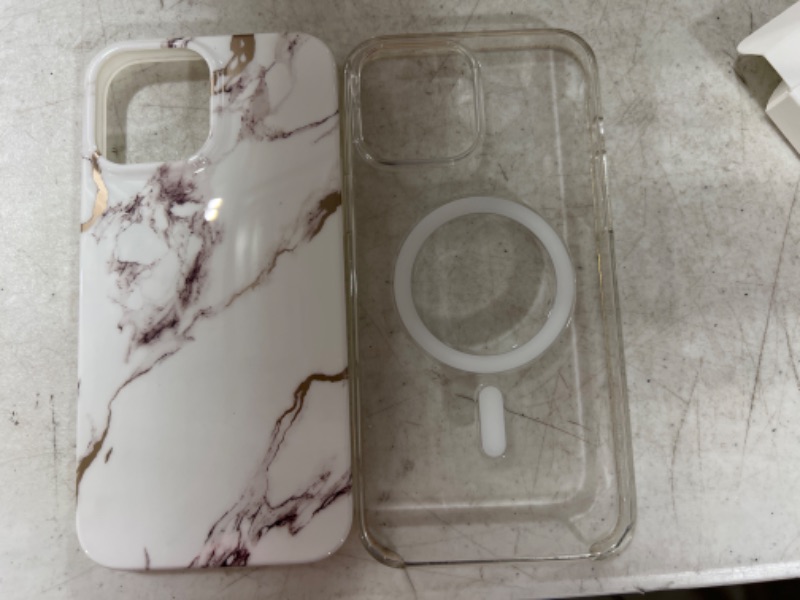 Photo 1 of Apple iPhone 13 Pro Max Clear Case with MagSafe & GVIEWIN for iPhone 13 Pro Max Case 6.7 Inch
