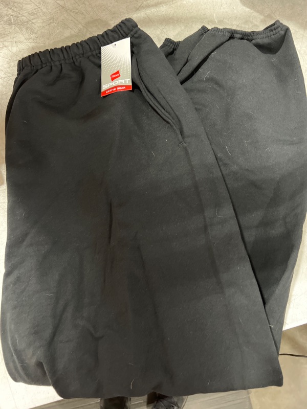 Photo 1 of Hanes Men's Ultimate Cotton Pant, Black XL