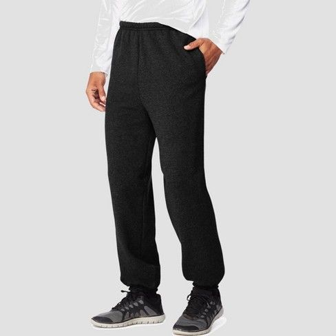 Photo 1 of Hanes Men's Ultimate Cotton Pant, Black XL