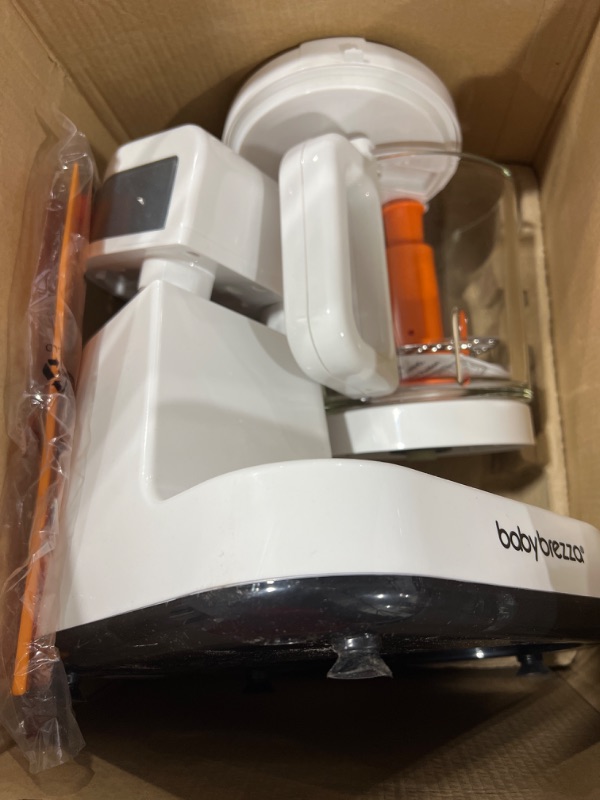 Photo 1 of Baby Brezza Glass Baby Food Maker – Cooker and Blender to Steam and Puree Baby Food for Pouches in Glass Bowl - Make Organic Food for Infants and Toddlers – 4 Cup Capacity
