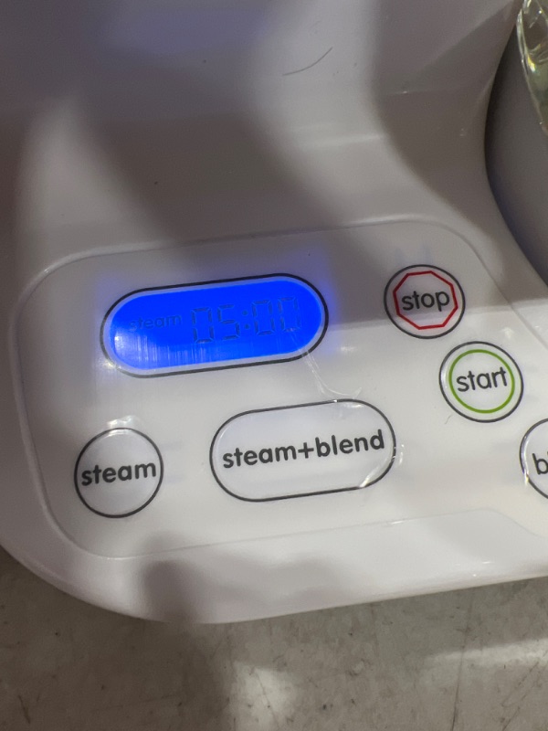 Photo 1 of Baby Brezza Glass Baby Food Maker – Cooker and Blender to Steam and Puree Baby Food for Pouches in Glass Bowl - Make Organic Food for Infants and Toddlers – 4 Cup Capacity

