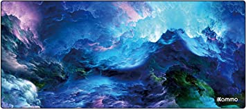 Photo 1 of Large Gaming Mouse Pad/Mat Extended Computer Mouse Pad Large Desk Pad XXL Big Office Desk Mouse Mat/Pad with Waterproof Surface-Optimized Gaming Surface, 34in