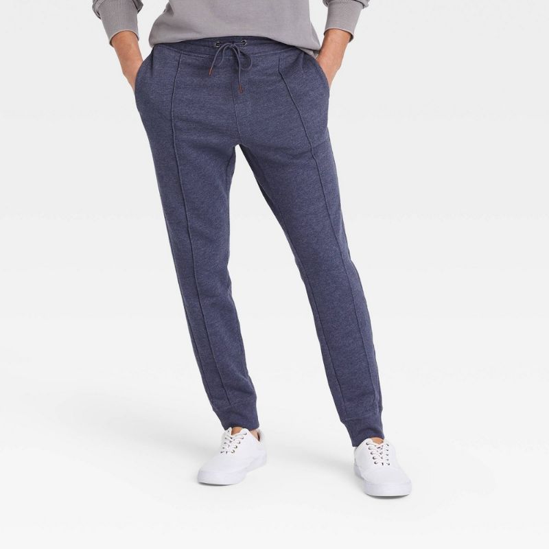 Photo 1 of Men's Pintuck Jogger Pants - Goodfellow & Co™ Blue XS

