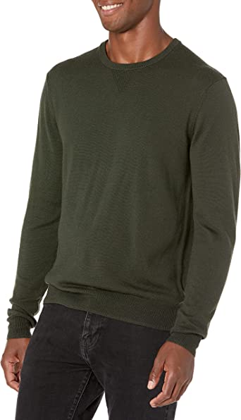 Photo 1 of Goodthreads Men's Lightweight Merino Wool Crewneck Sweater (XS)
