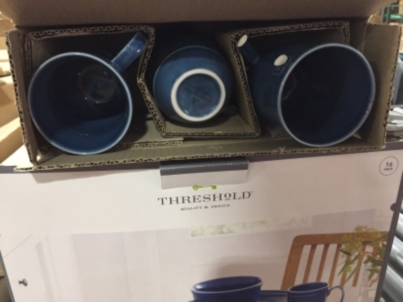 Photo 4 of 16pc Porcelain Courtland Dinnerware Set - Threshold™
