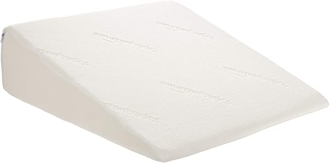 Photo 1 of AmazonBasics Memory Foam Bed Wedge Pillow - Mini, 24"x24"x7"
