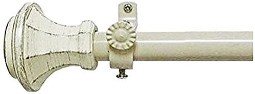 Photo 1 of Achim Home Furnishings Buono II Rod & Finial, 48 Extends to 86-Inch
