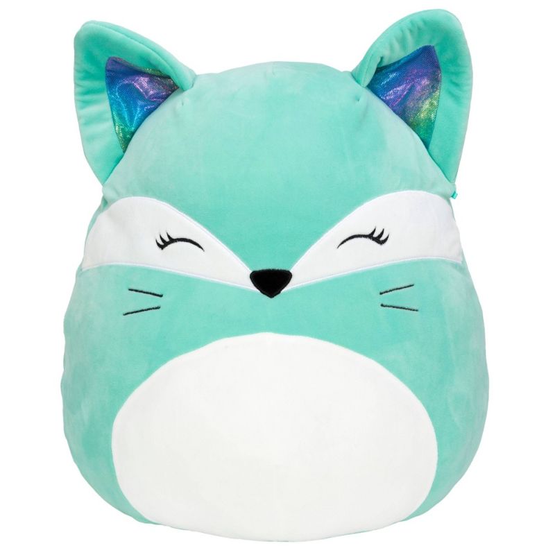 Photo 1 of Squishmallows Rienne the Jade Green Arctic Fox 16 Plush
