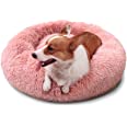 Photo 1 of Calming Dog Beds for Small Medium Large Jumbo Size Dog Anti Anxiety Fluffy Doggie Bed for 10-150 Lbs Pet Dogs Cats Small to Large Breed Comfy Cuddler Beds…
