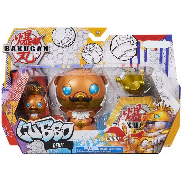 Photo 1 of Bakugan Battle Planet Deka Cubbo Figure 2-Pack
