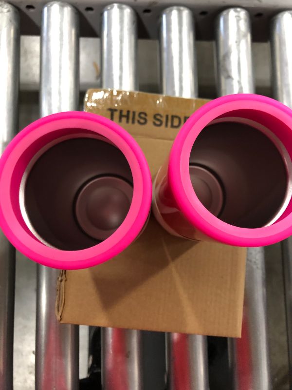 Photo 1 of [2 Pack] Parker Lane Slim Can Cooler in Ombre Pink/Coral