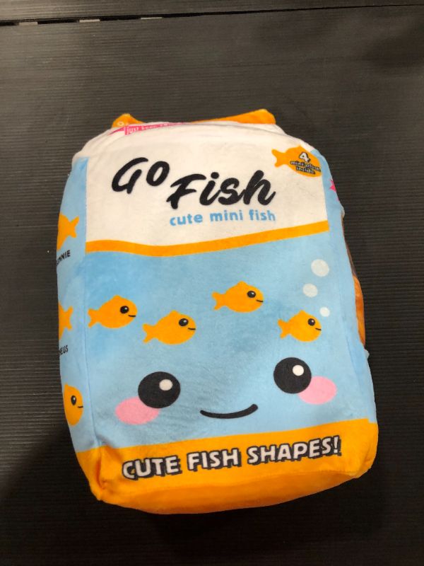 Photo 1 of 2 Scoops Go Fish Fleece Plush

