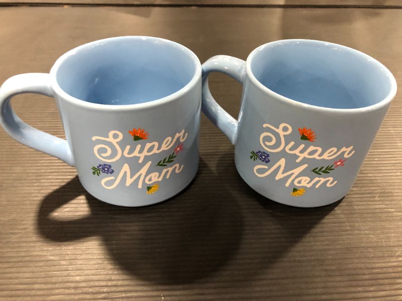 Photo 2 of [2 Pack]  16oz Stoneware Super Mama Mug - Parker Lane