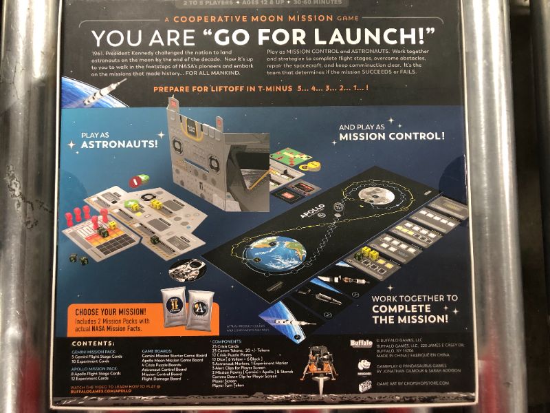 Photo 1 of Apollo: A Collaborative Game Inspired by NASA Moon Missions