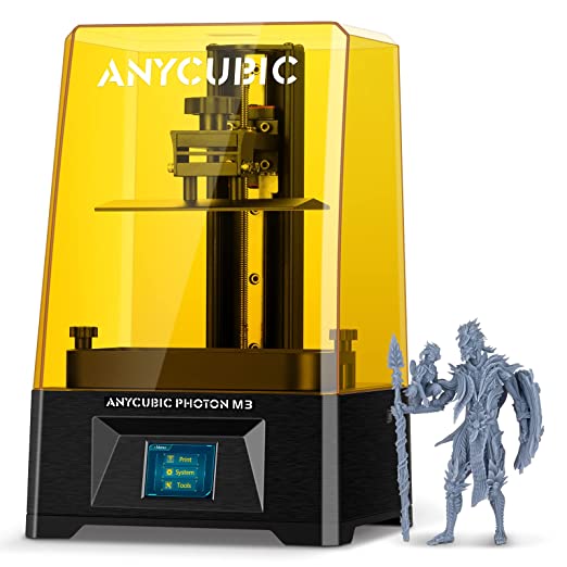 Photo 1 of ANYCUBIC Photon M3 Resin 3D Printer, 7.6'' LCD SLA UV 3D Resin Printer with 4K+ Monochrome Screen, Protective Film, Fast Printing, Max Printing Size 7.08" × 6.45" × 4.03"
