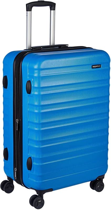 Photo 1 of Amazon Basics 26-Inch Hardside Spinner, Blue
