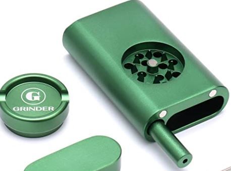 Photo 1 of 5 PACK - Mini Grinder Portable Box Container (Green)
