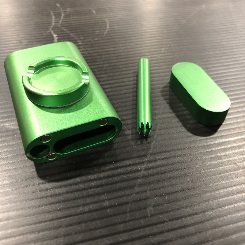 Photo 1 of 6 PACK - Mini Grinder Portable Box Container (Green)