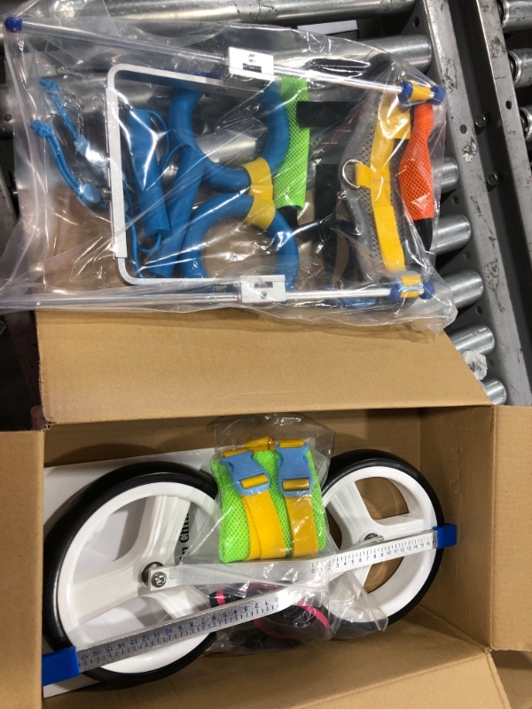 Photo 1 of HobeyHove Adjustable Dog Cart/Wheelchair, Animal Exercise Wheels?for Pet/Doggie Wheelchairs with Disabled Hind Legs Walking?Light Weight, Easy Assemble Small