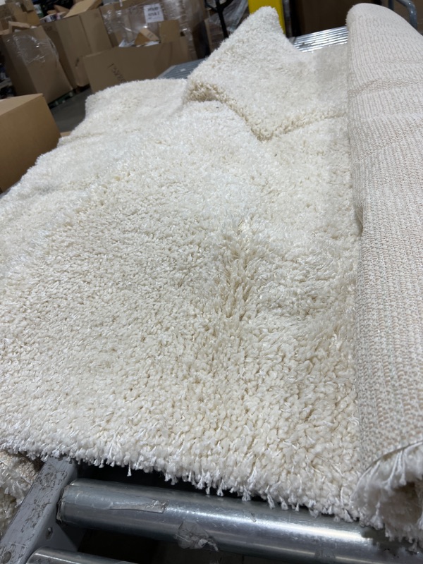 Photo 3 of 7'X10' Solid Eyelash Woven Shag Rug - Project 62™
