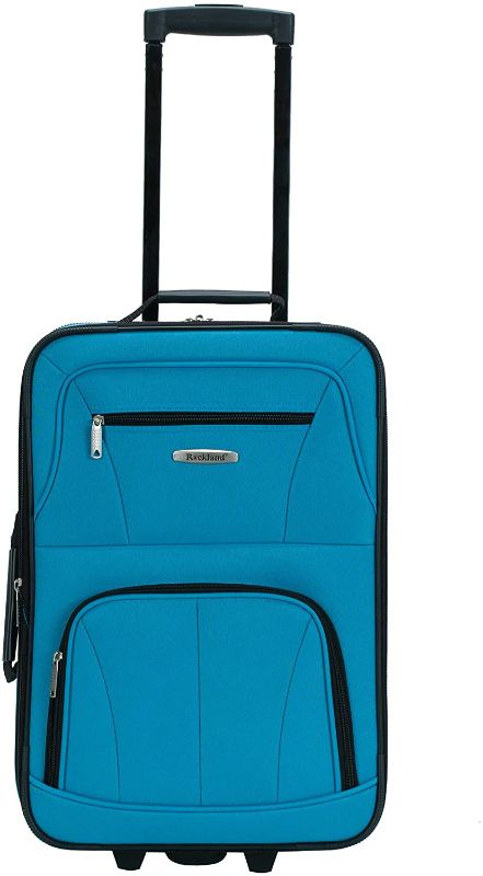 Photo 1 of 
Rockland Fashion Softside Upright Luggage  Turquoise