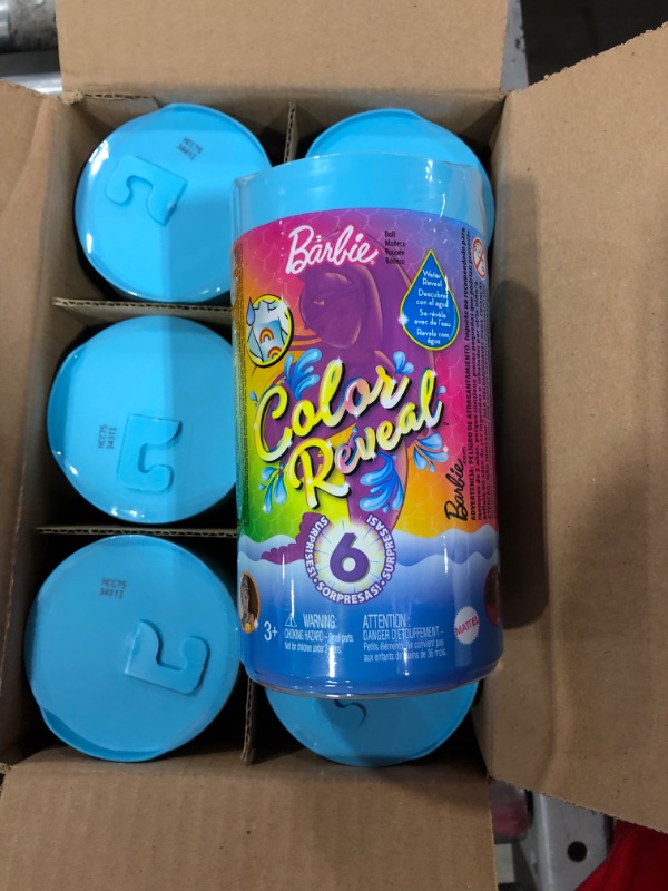 Photo 1 of Barbie Chelsea Color Reveal Rainbow Mermaid Doll
6 PACK 


