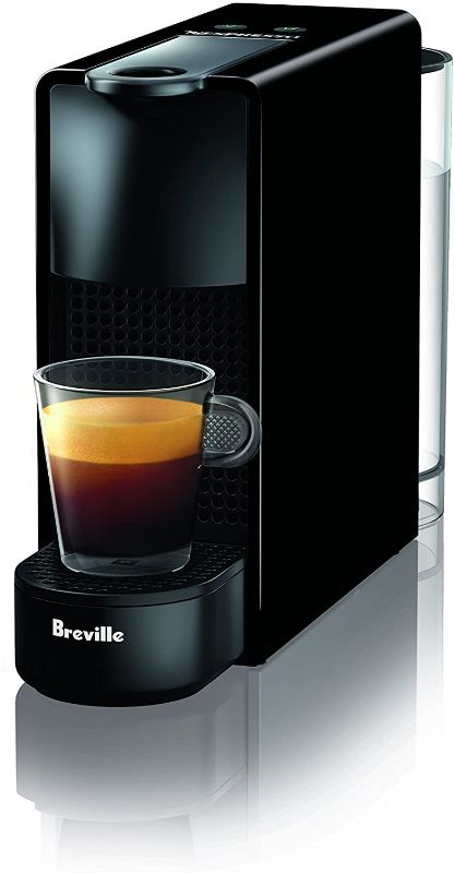 Photo 1 of Nespresso BEC220BLK Essenza Mini Espresso Machine by Breville, Piano Black
