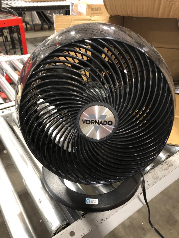 Photo 2 of Vornado 660 AE Large Whole Room Works with Alexa Air Circulator Fan with 4 Speeds, Black, A Certified for Humans Device
