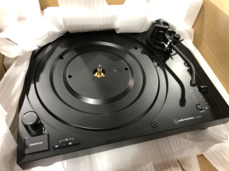 Photo 1 of Audio-Technica - ATLP120XBT Bluetooth Stereo Turntable - Black

