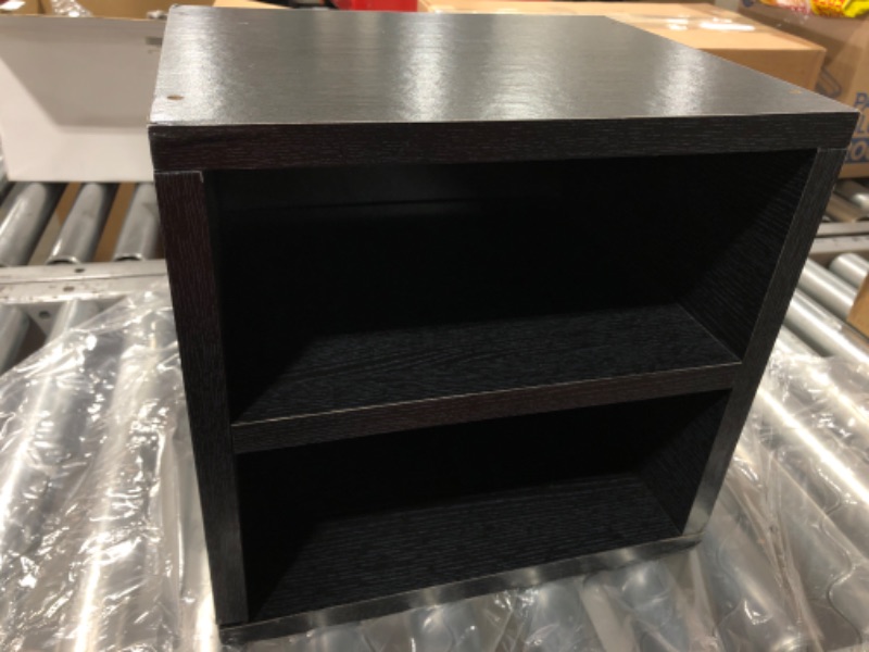 Photo 1 of 13x13 two tier wood mini shelf 