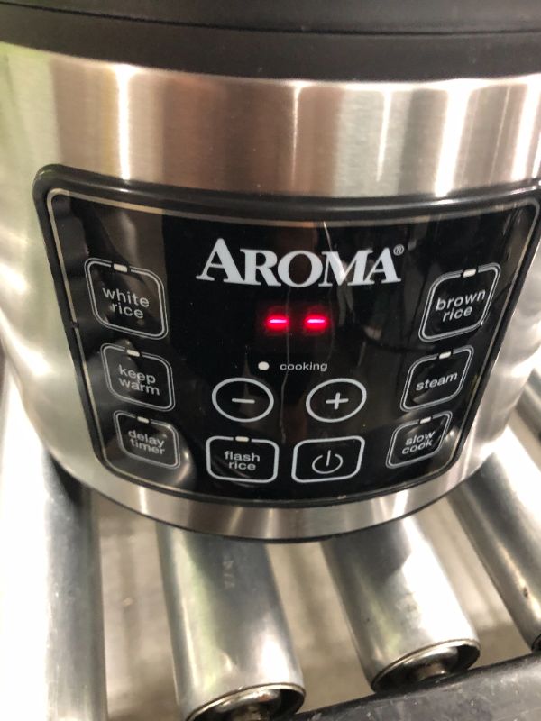 Photo 2 of Aroma 20-Cup Programmable Rice & Grain Cooker and Multi-Cooker
