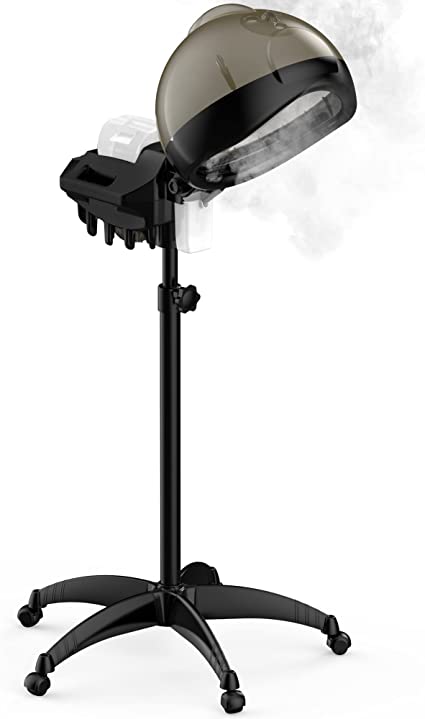 Photo 1 of Hair Steamer, Professional Hair Steamer with Adjustable Hood and Bracket for Salon and Home.
