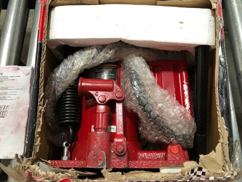 Photo 2 of Big Red TA92006 20 Ton Air Hydraulic Bottle Jack