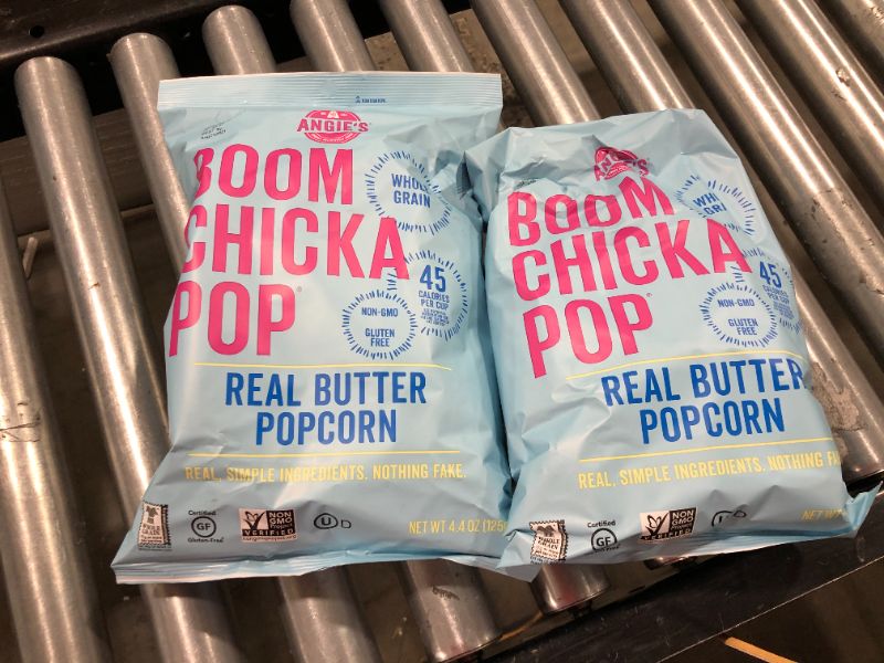 Photo 3 of (2 Pack) Angies Artisan Treats BoomChickaPop Boom Chicka Pop Popcorn, 4.4 oz
Best By Aug/21
