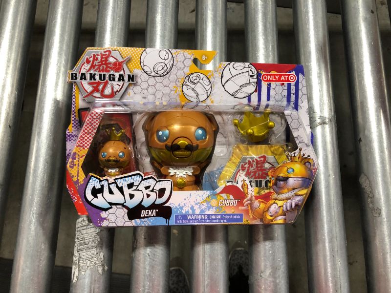 Photo 1 of Bakugan Battle Planet Deka Cubbo Figure 2-Pack