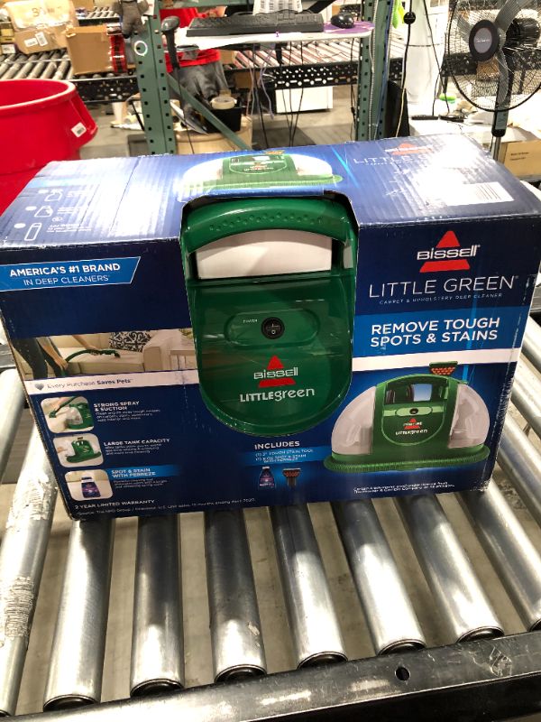 Photo 2 of BISSELL Little Green Portable Spot and Stain Cleaner, 1400M