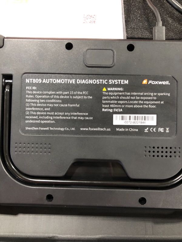 Photo 2 of 2022 Upgraded FOXWELL Scanner NT809 Bidirectional Scan Tool All System OBD2 Scanner Tool w/ 30 Resets-ABS Bleed/Oil Reset/Battery Registration/Injector Coding, Code Reader Car Diagnostic Scanner