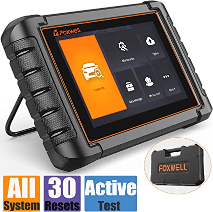 Photo 1 of 2022 Upgraded FOXWELL Scanner NT809 Bidirectional Scan Tool All System OBD2 Scanner Tool w/ 30 Resets-ABS Bleed/Oil Reset/Battery Registration/Injector Coding, Code Reader Car Diagnostic Scanner