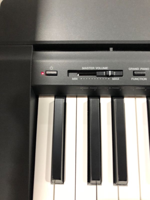 Photo 10 of Yamaha P71 88-Key Weighted Action Digital Piano with Sustain Pedal and Power Supply