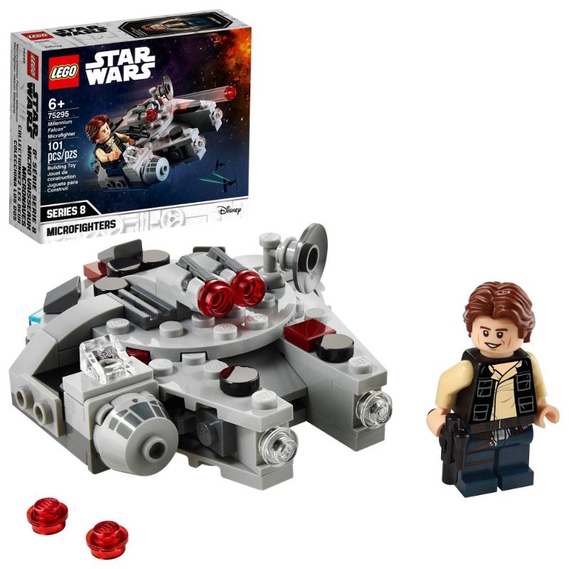 Photo 1 of 2 Boxes LEGO Star Wars Millennium Falcon Microfighter 75295 Building Toy for Kids (101 Pieces)