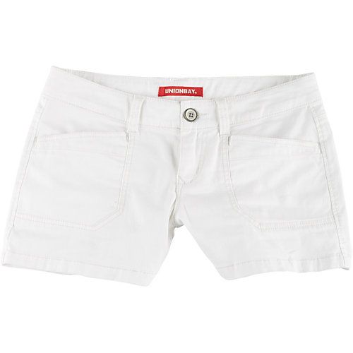 Photo 1 of Unionbay Juniors' Delaney Stretch Twill Shorts, Size 11